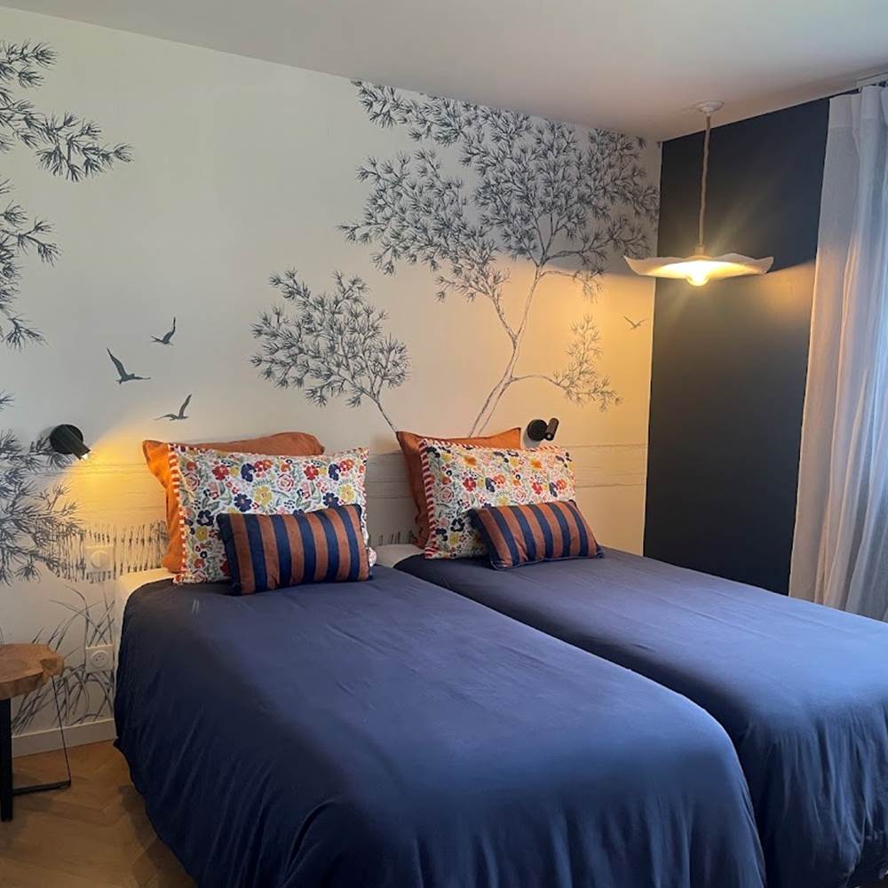 chambre bord de Mer aves salle de bain privative et wc-presta