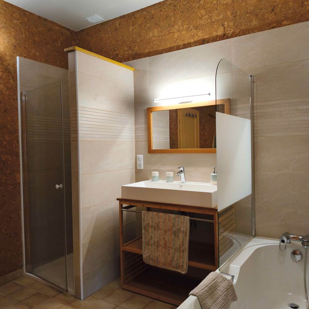 Salle de bains chambre du Parpalhon-presta