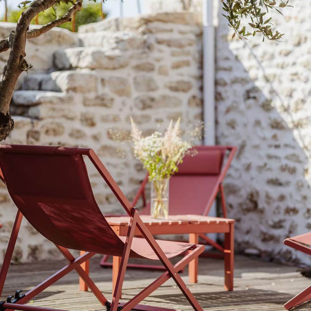 Le Chai Roudoudou extérieur, terrasse, transats-gallery