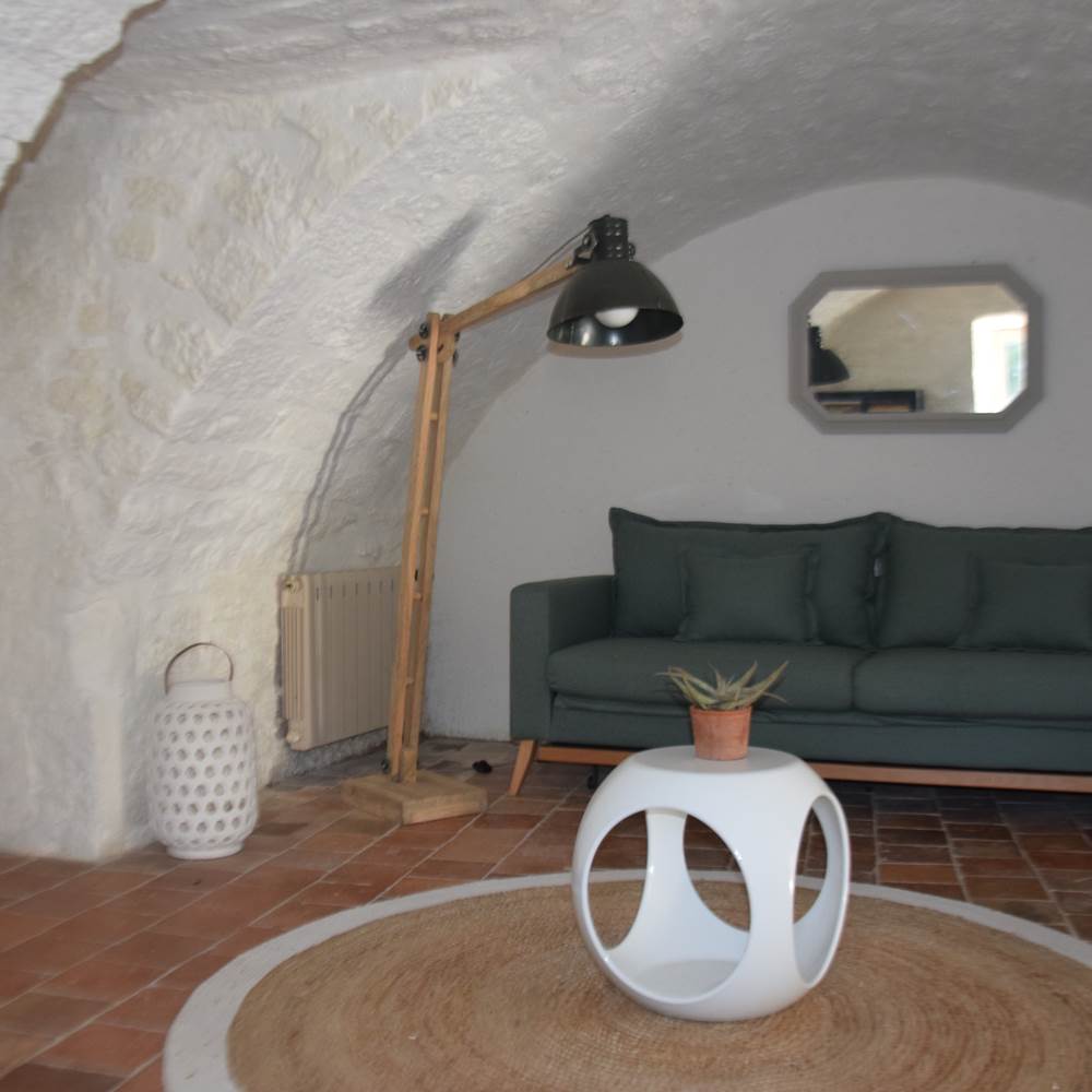 Suite familiale Malbec - coin salon-presta