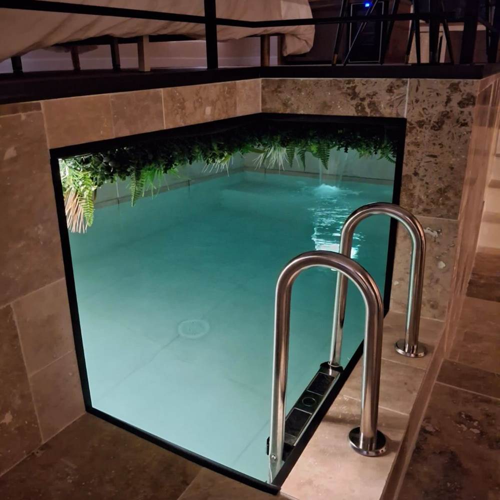 séjour romantique avec piscine