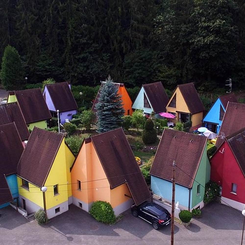 Résidence La Sapinière vue d'en haut.-gallery