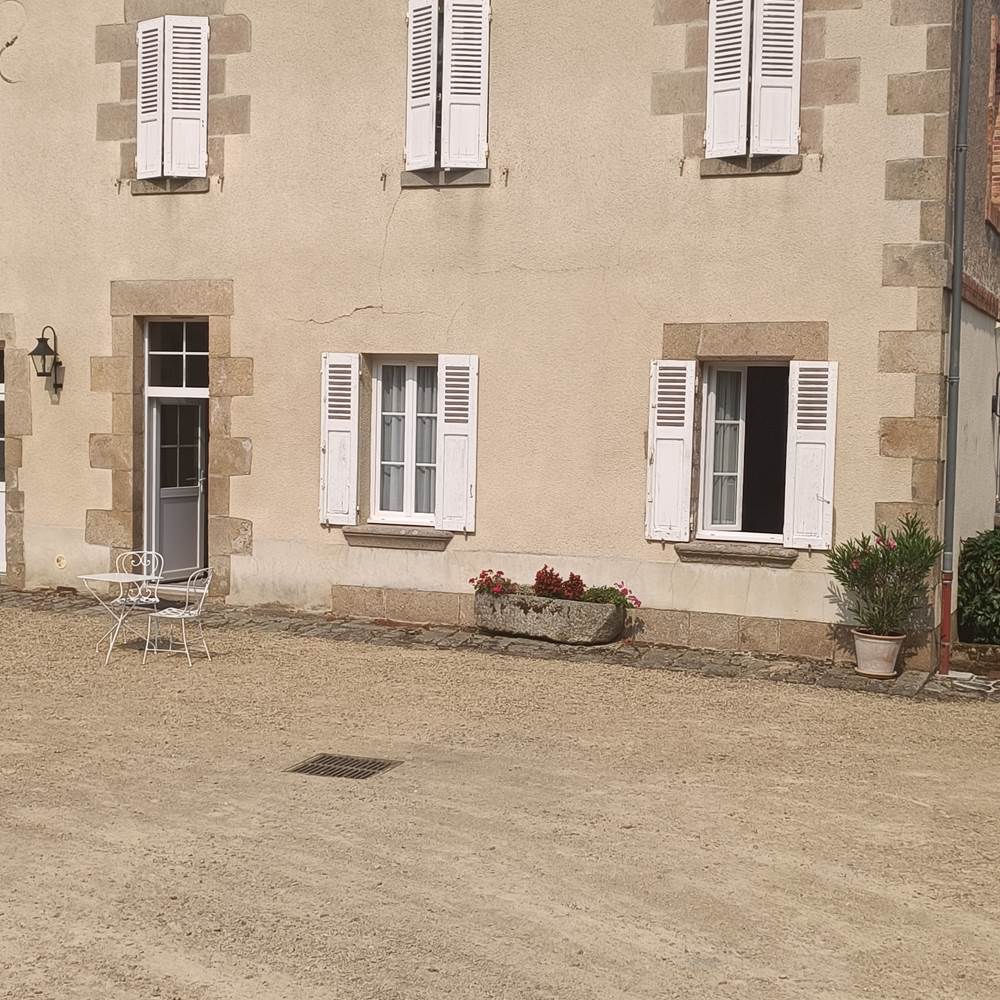 Accès gite du petit logement