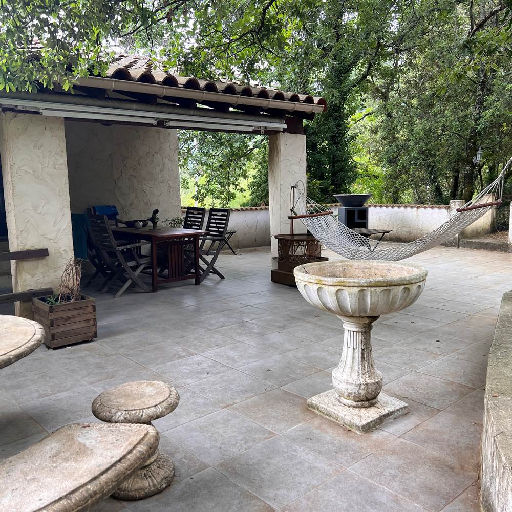 retour à la terrasse après l'envol des feuilles mortes de 2025