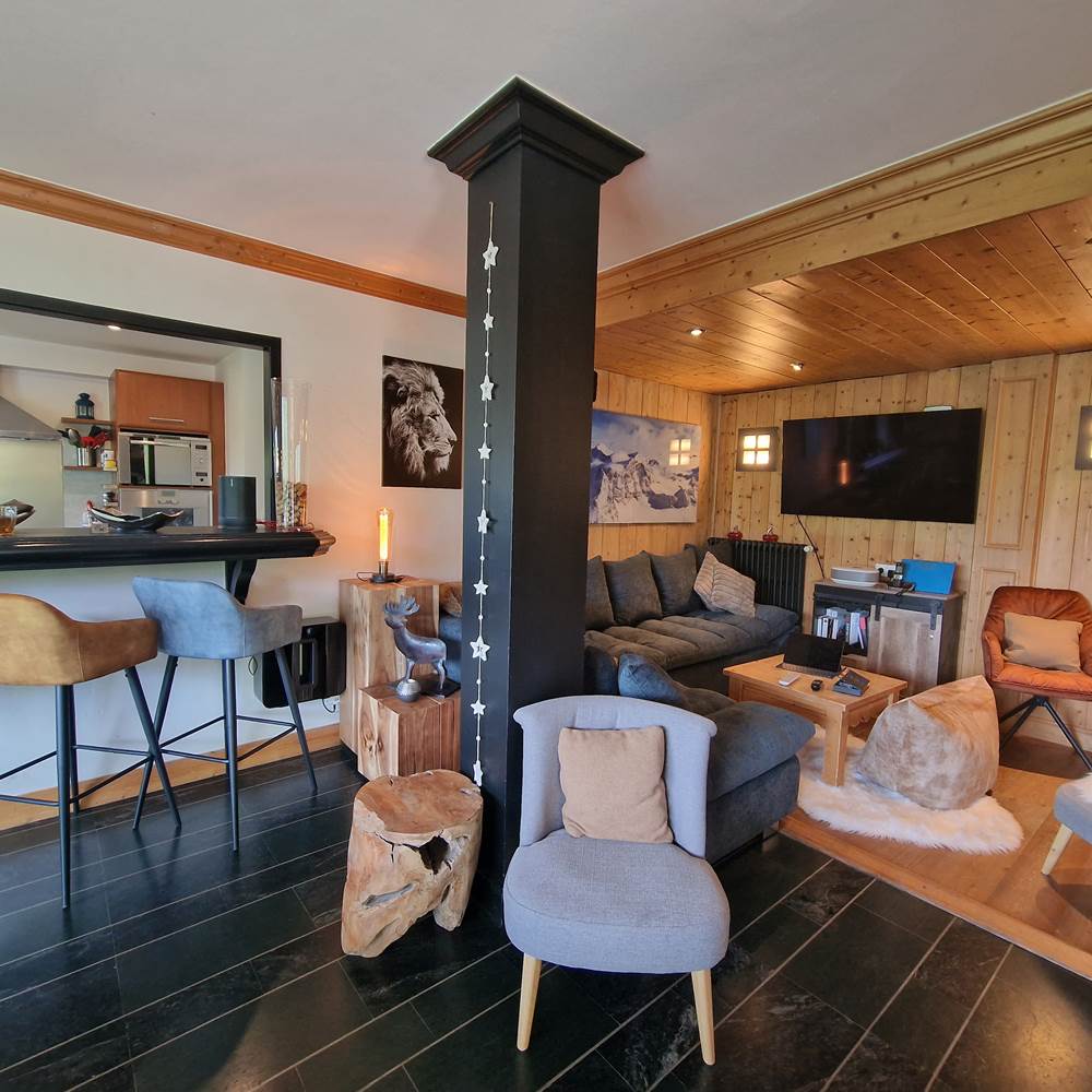 Séjour et salon-gallery