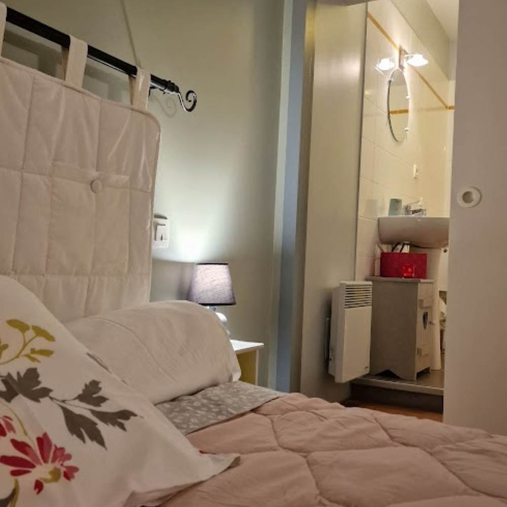 Salle d'eau et Wc de la chambre Droséra-presta