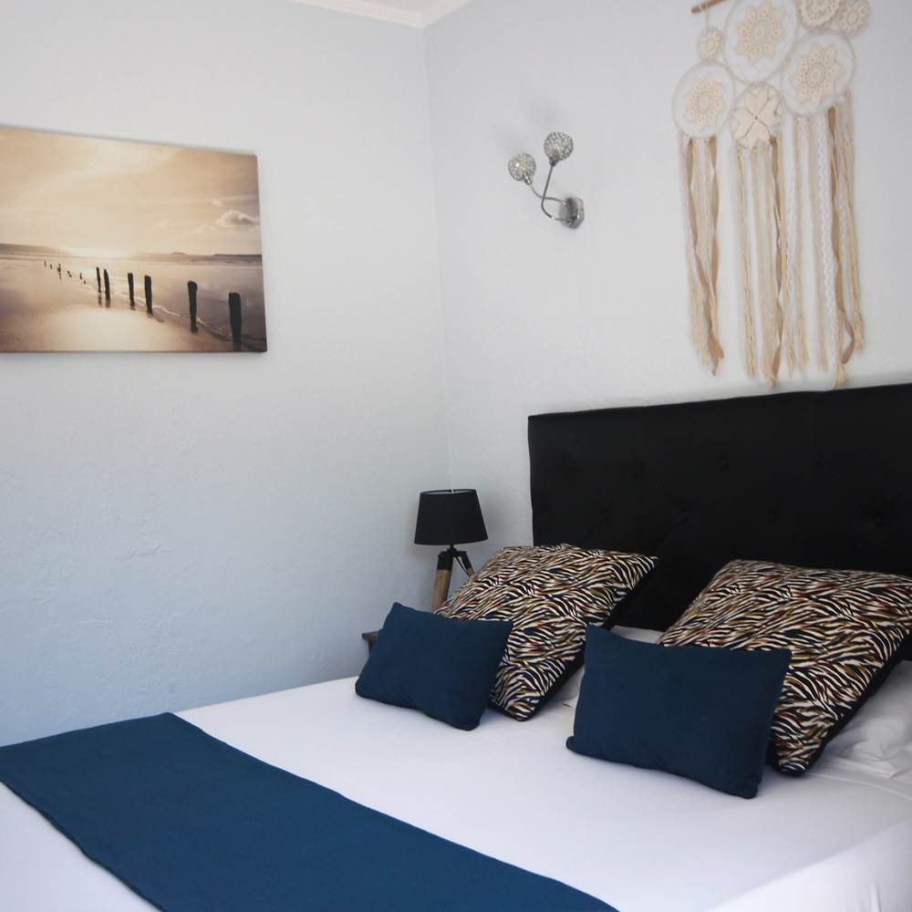 La chambre avec lit en 160 de l'appartement Saleccia-presta