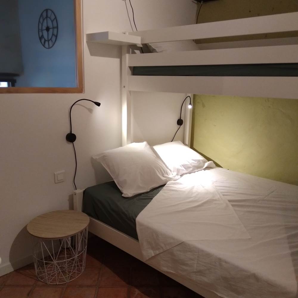 Espace nuit.  3 couchages-presta
