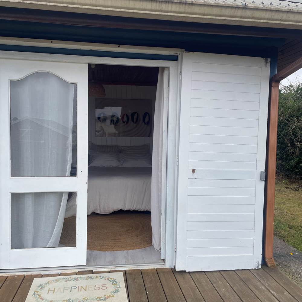 Vu sur le jardin de la chambre coquillages-gallery