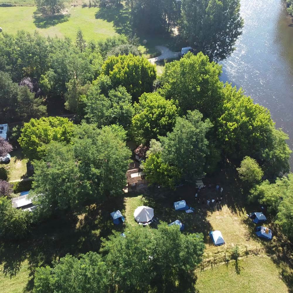 camping magali vue du ciel