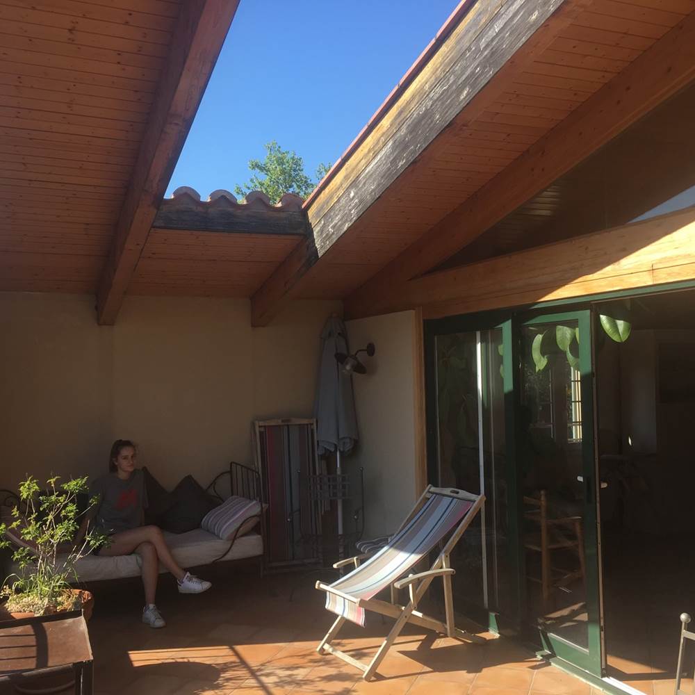 Grande terrasse - barbecue