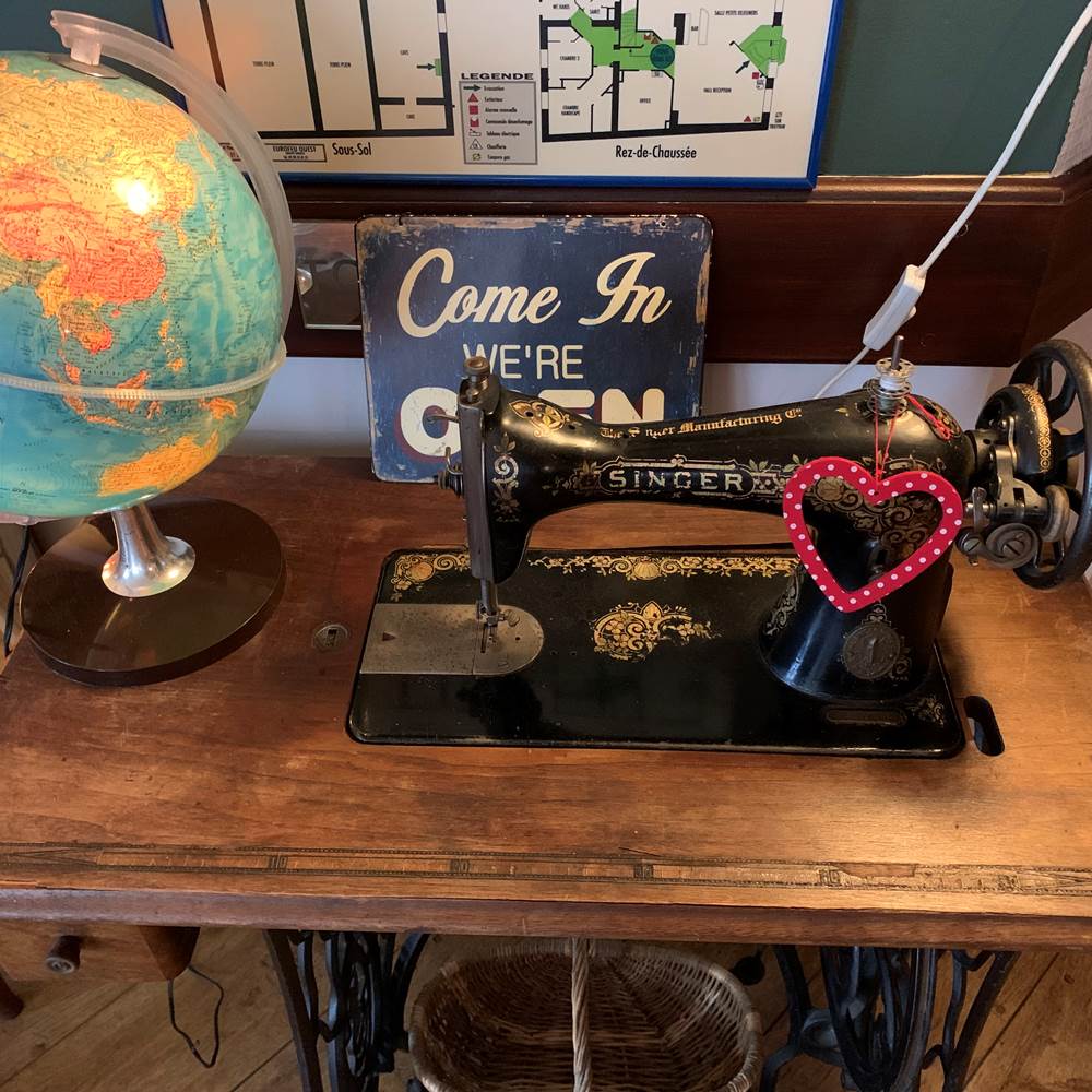 La Singer de 1903-presta