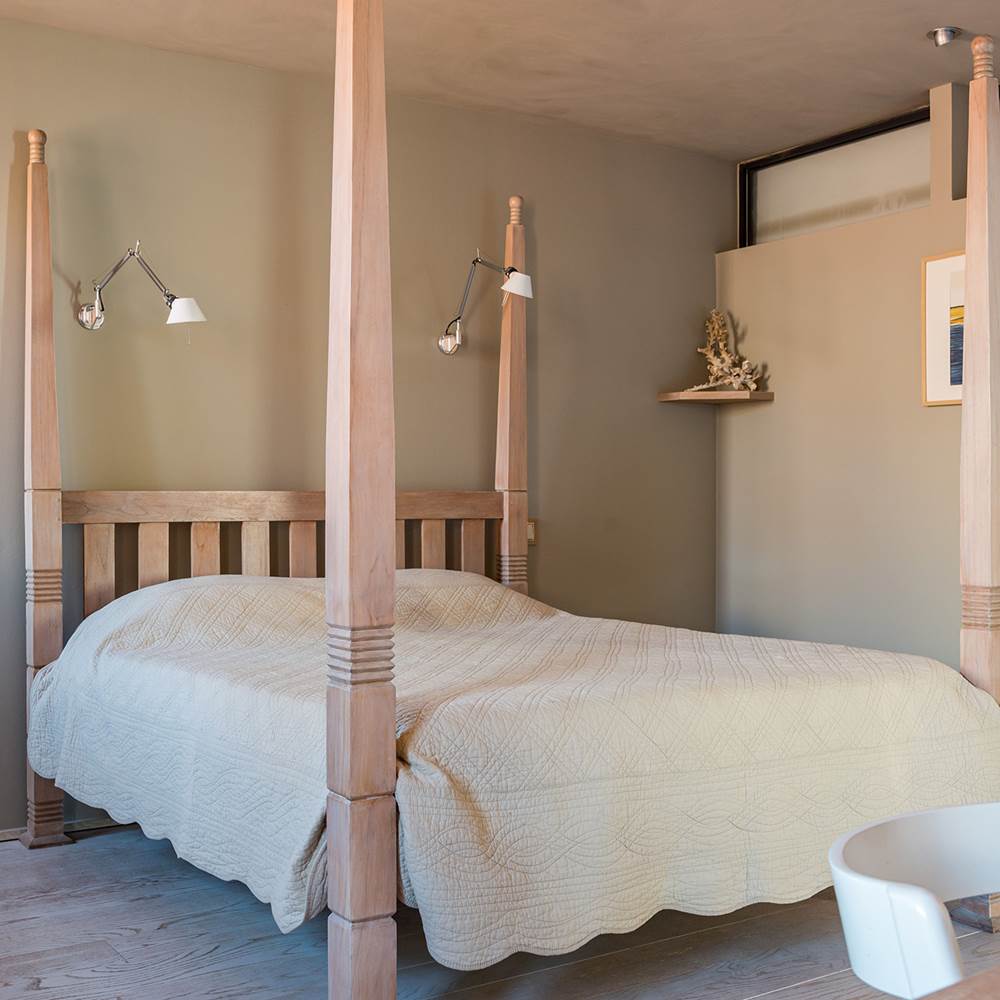 Loge de Mer - Lodge Urbain a Perpignan - Chambre Eau - Lit-presta
