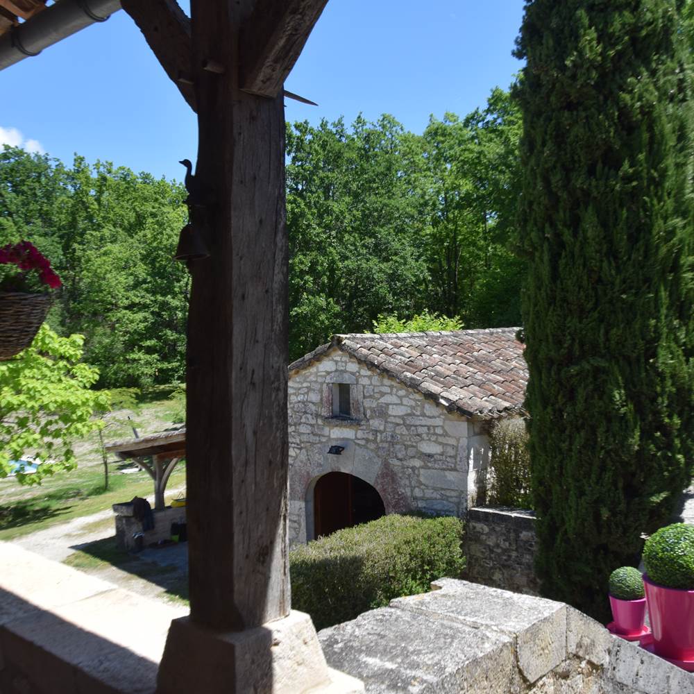 Vue du perron aussi appelé bolet traditionnel-presta