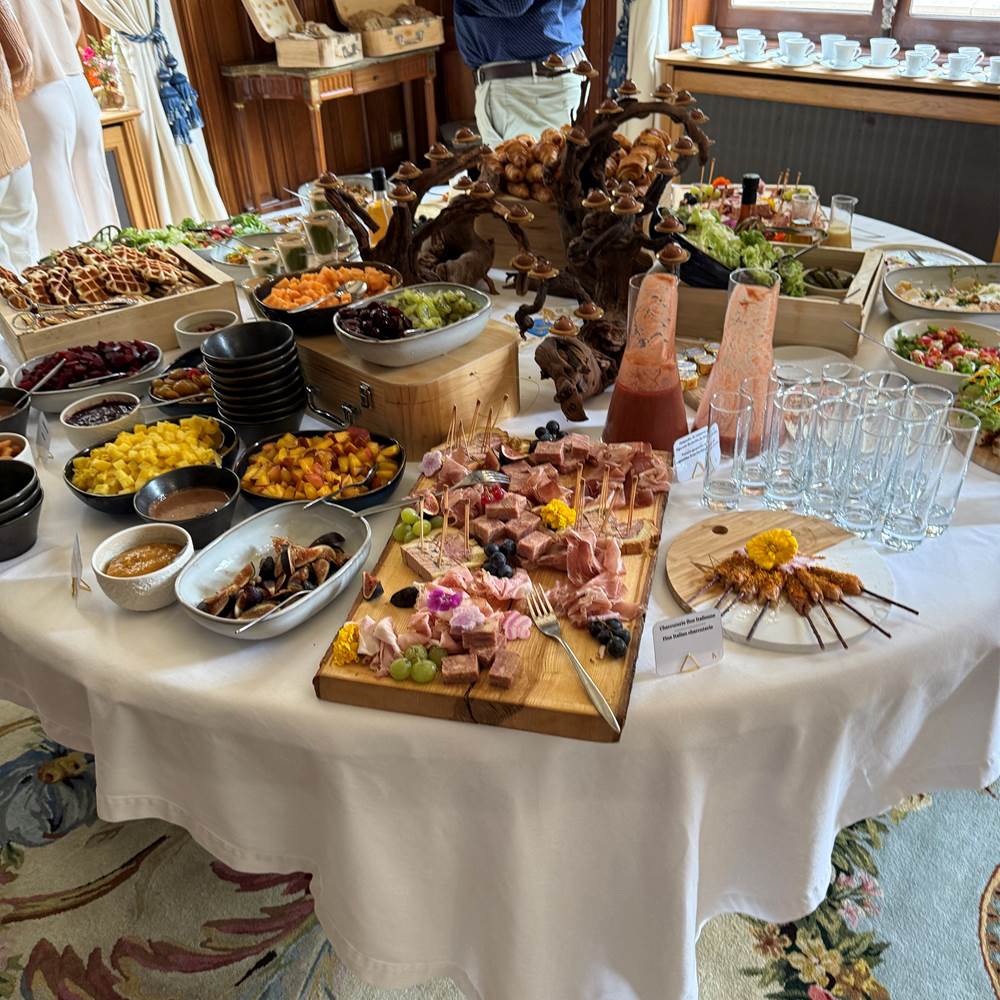 Une association gastronomie-champagne-presta