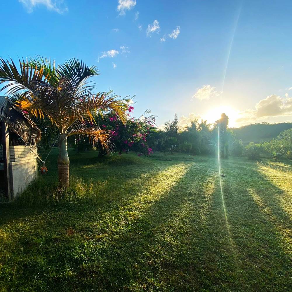 Levé de soleil sur le parc  MounKaPoussé-presta