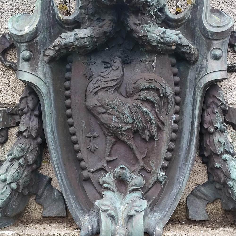 le blason de l´ancienne caisse d´épargne-presta