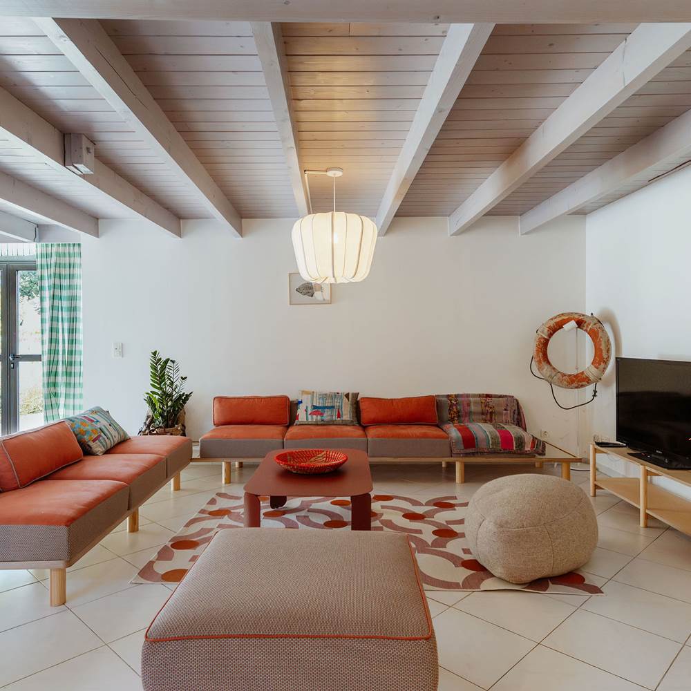 Le Chai Roudoudou, salon, canapés, fauteuils, TV-gallery
