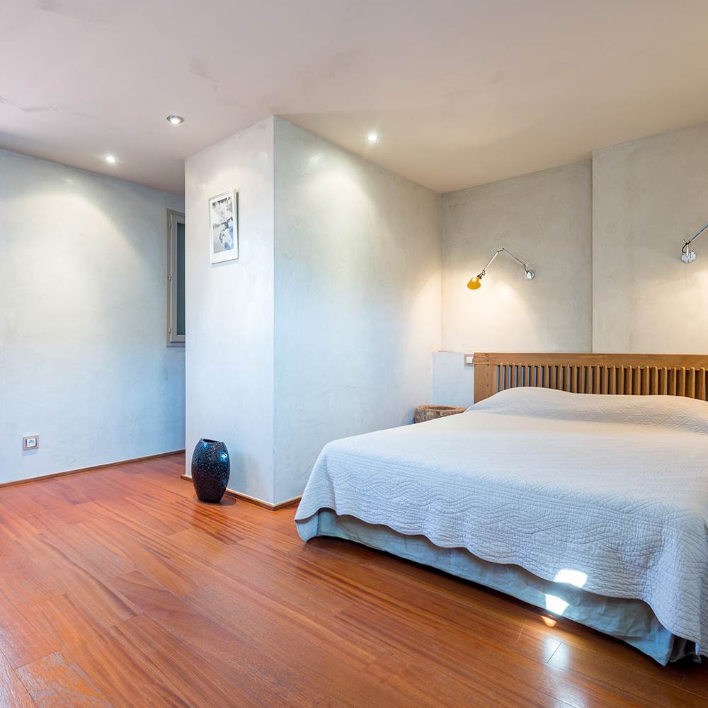 Loge de Mer - Lodge Urbain a Perpignan - Chambre Terre - Literie-presta
