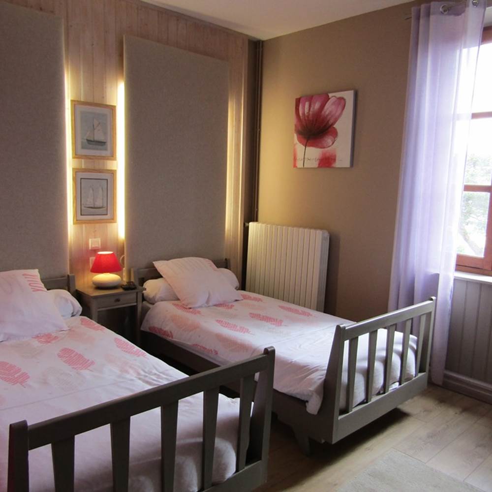 Chambre Lits Jumeaux L'HORIZON DES LANDES