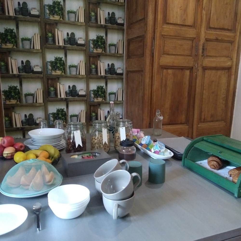 petit-déjeuner en libre service de 8h30 à 10h30-presta