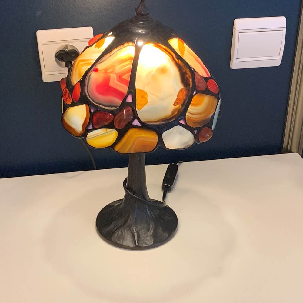 Lampe à la Tiffany de l´hôtel de charme à Quimperlé-presta