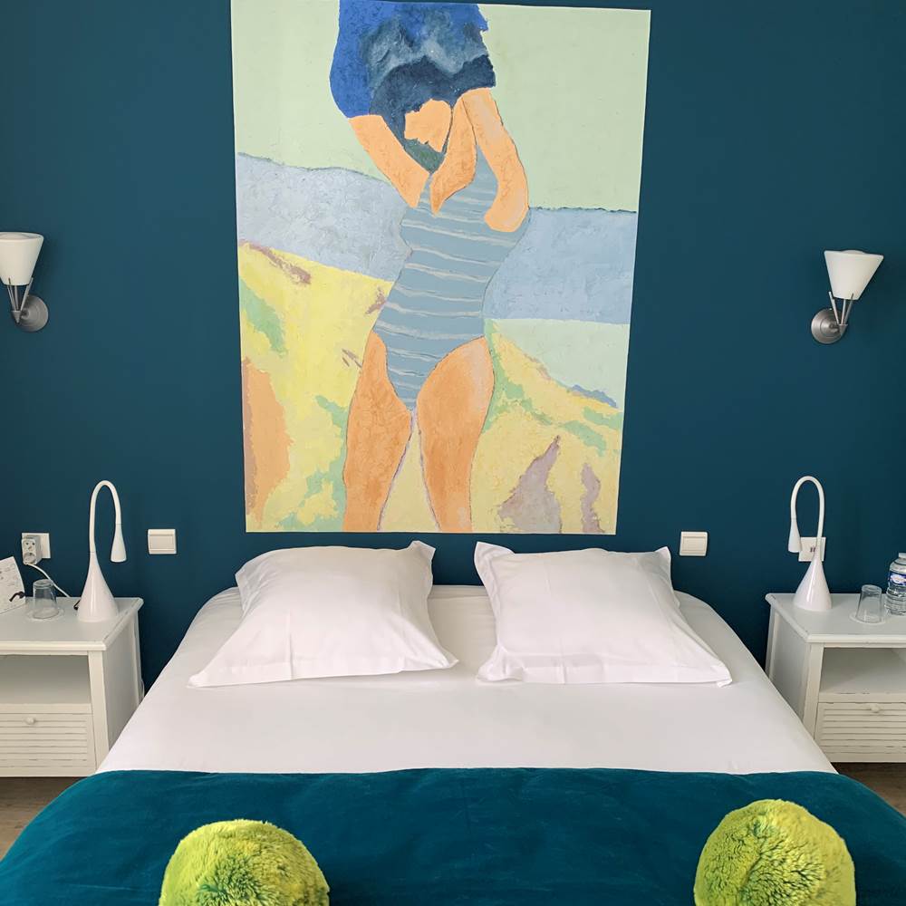 chambre 7 à l'Hôtel*** de charme le Vintage à Quimperlé 29300-presta