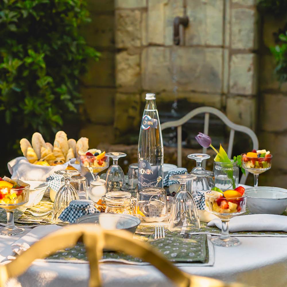 Petit déjeuner coin fontaine-gallery