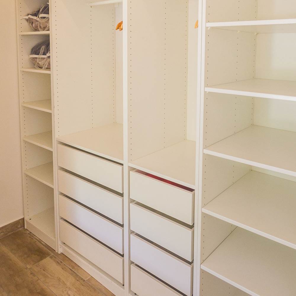 dressing dans les trois chambres