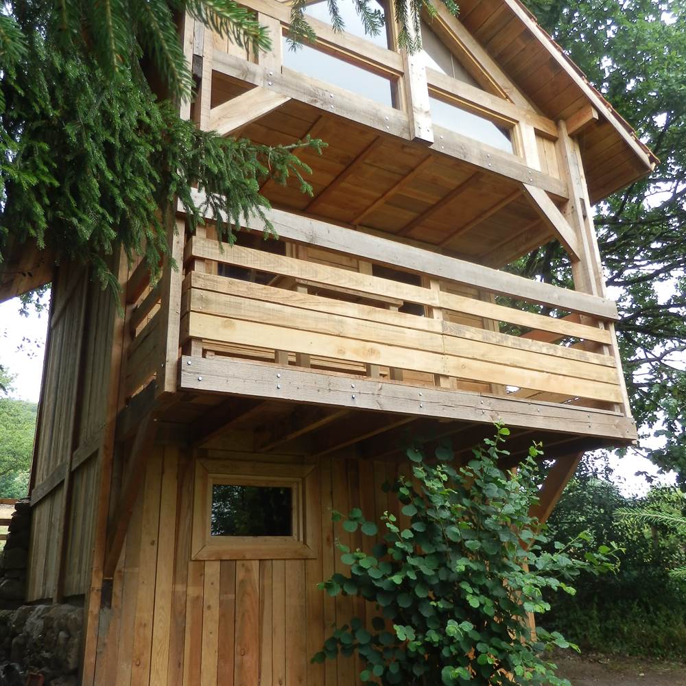 cabane ecolodge - balcon-presta