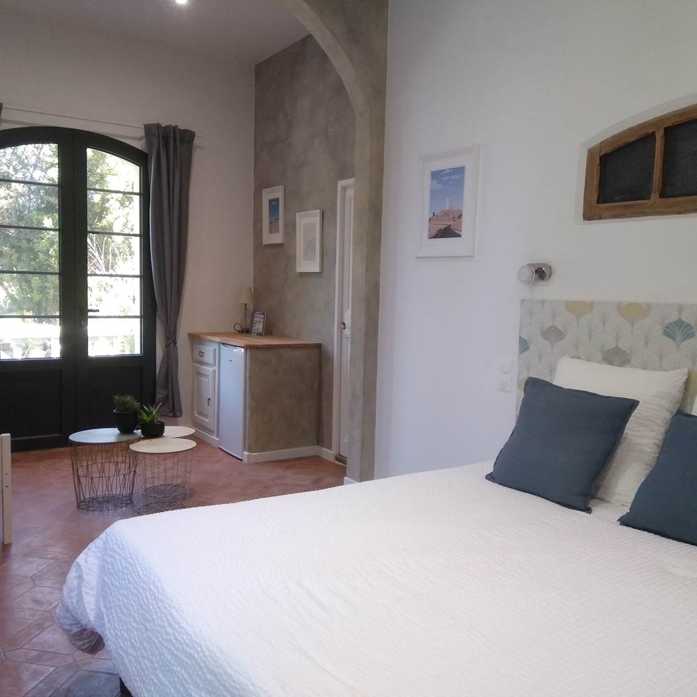 Chambre La Terrasse Lit 160x200-presta