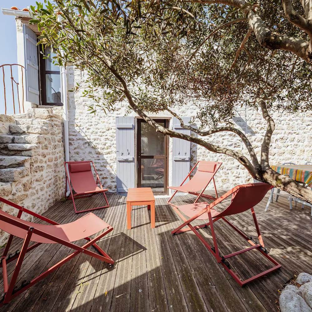 Le Chai Roudoudou extérieur, terrasse, transats-gallery