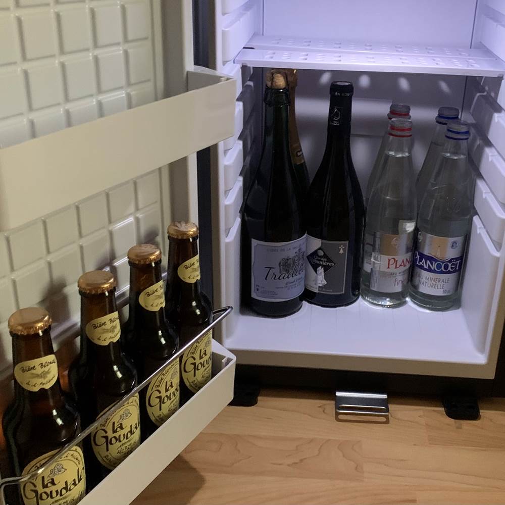 Minibar  de la  Prestige de l´hôtel de charme à Quimperlé-presta