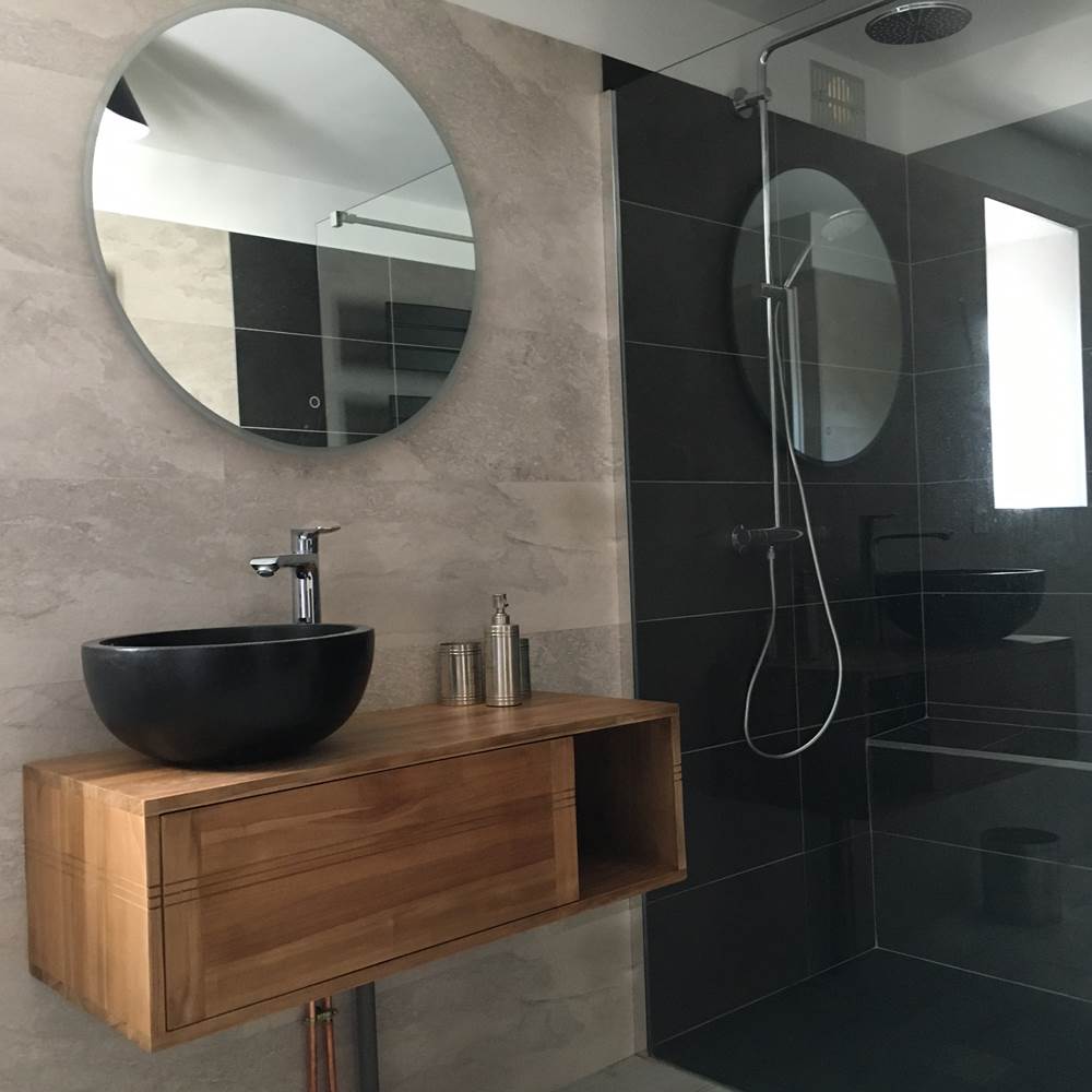 Chambre d'hôte Safran : la salle de bain-presta