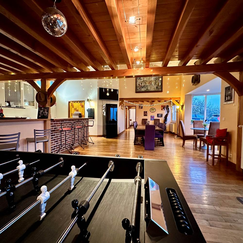 Vue sur la salle-presta