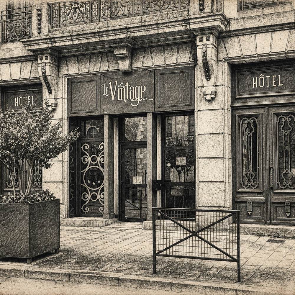 Hôtel le vintage Quimperlé rdc