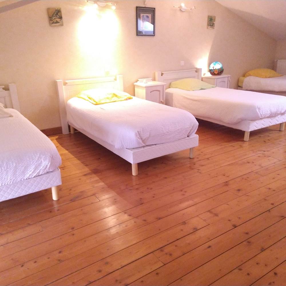 Chambre mezzanine africaine-presta