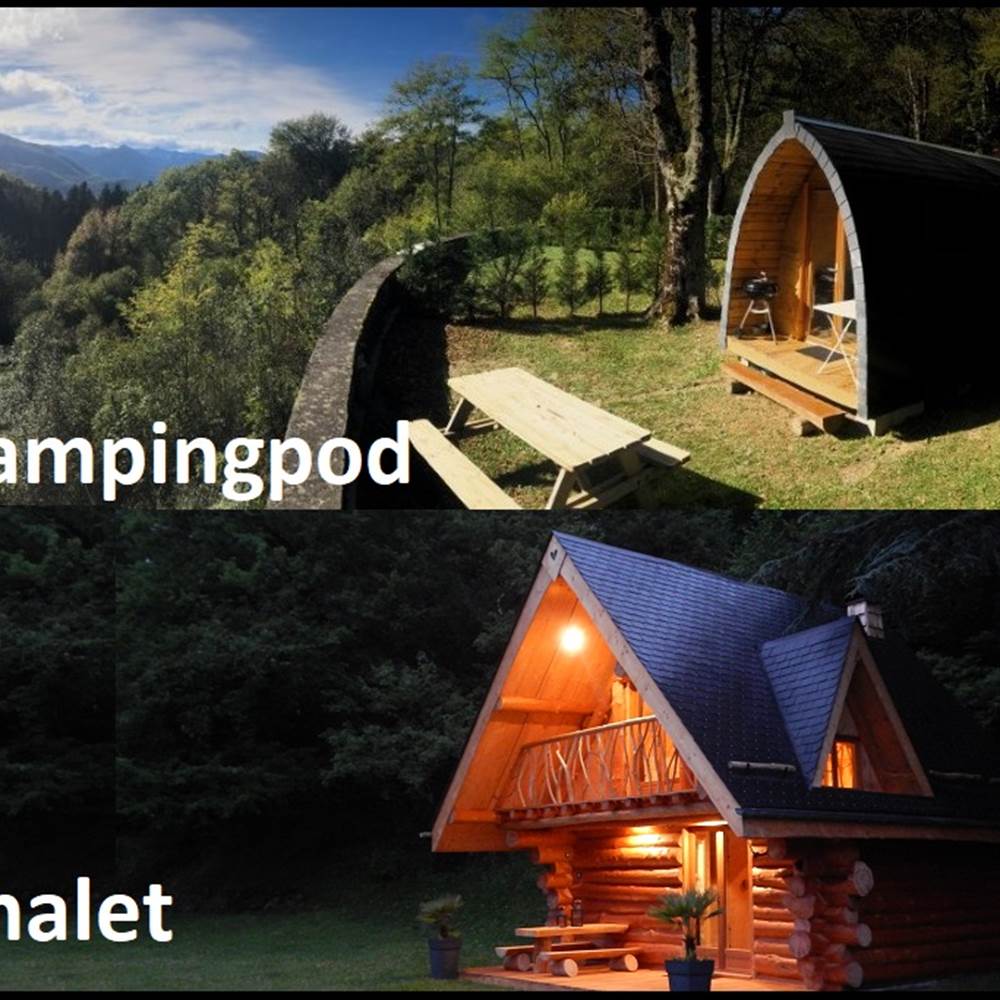 Campingpod chalet-presta