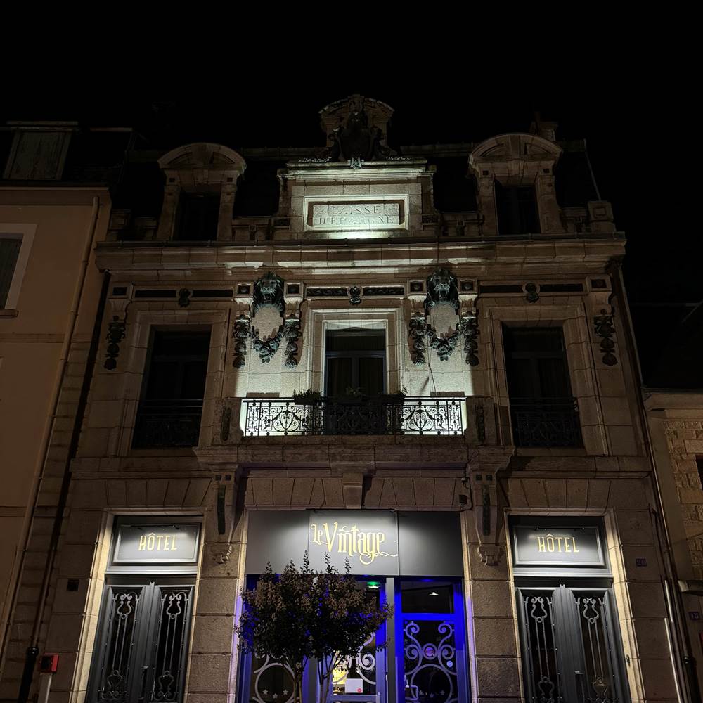 hôtel de charme le vintage à Quimperlé nuit-presta