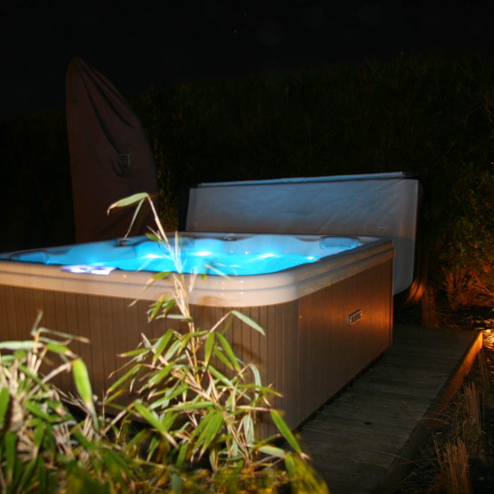 Jacuzzi extérieur chez Les Suites Champenoises-gallery