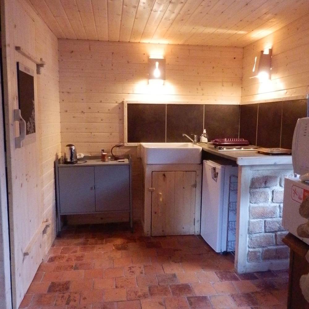 Pierre et bois - kitchenette 2-presta