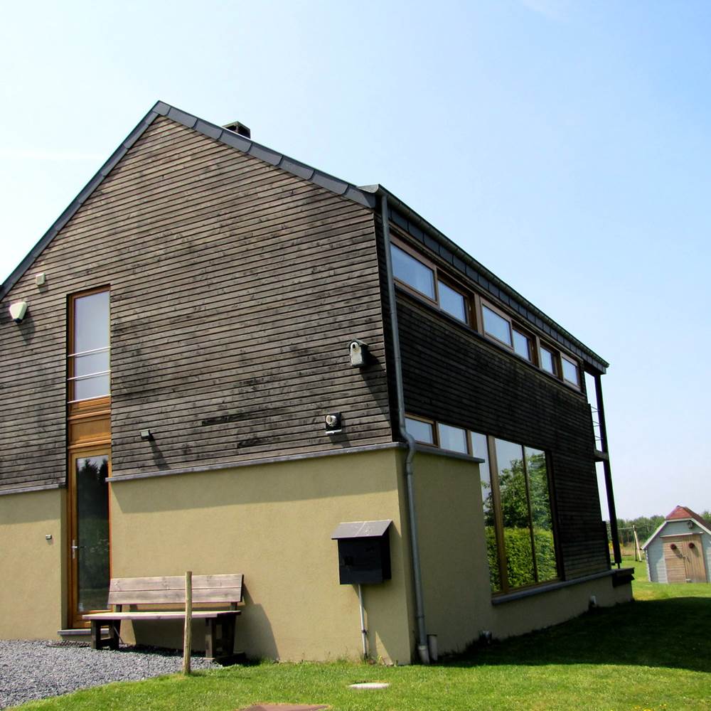 Façade de la maison-presta