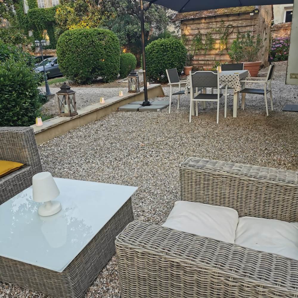 Salon  extérieur-presta