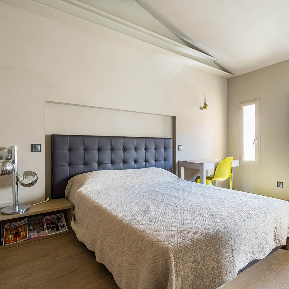 Loge de Mer - Lodge Urbain a Perpignan - Suite Junior - Literie-presta