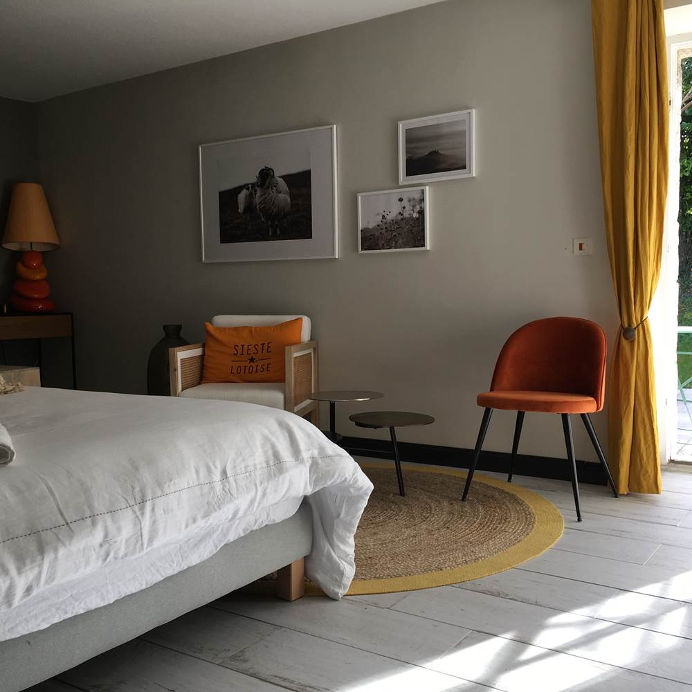 Chambre d'hôtes Safran dans le Lot : un écrin raffiné-presta