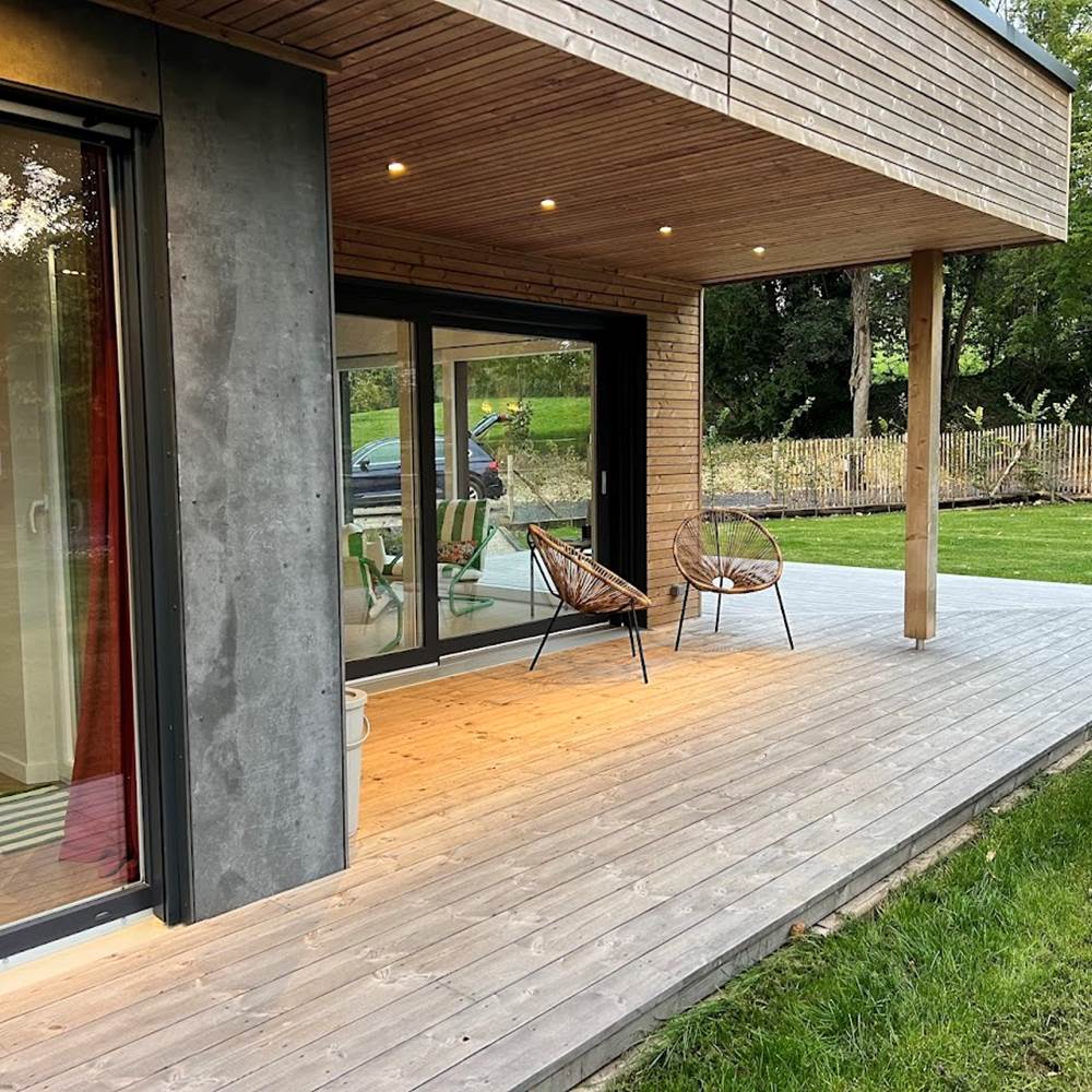 loggia ouverte sur le jardin-presta