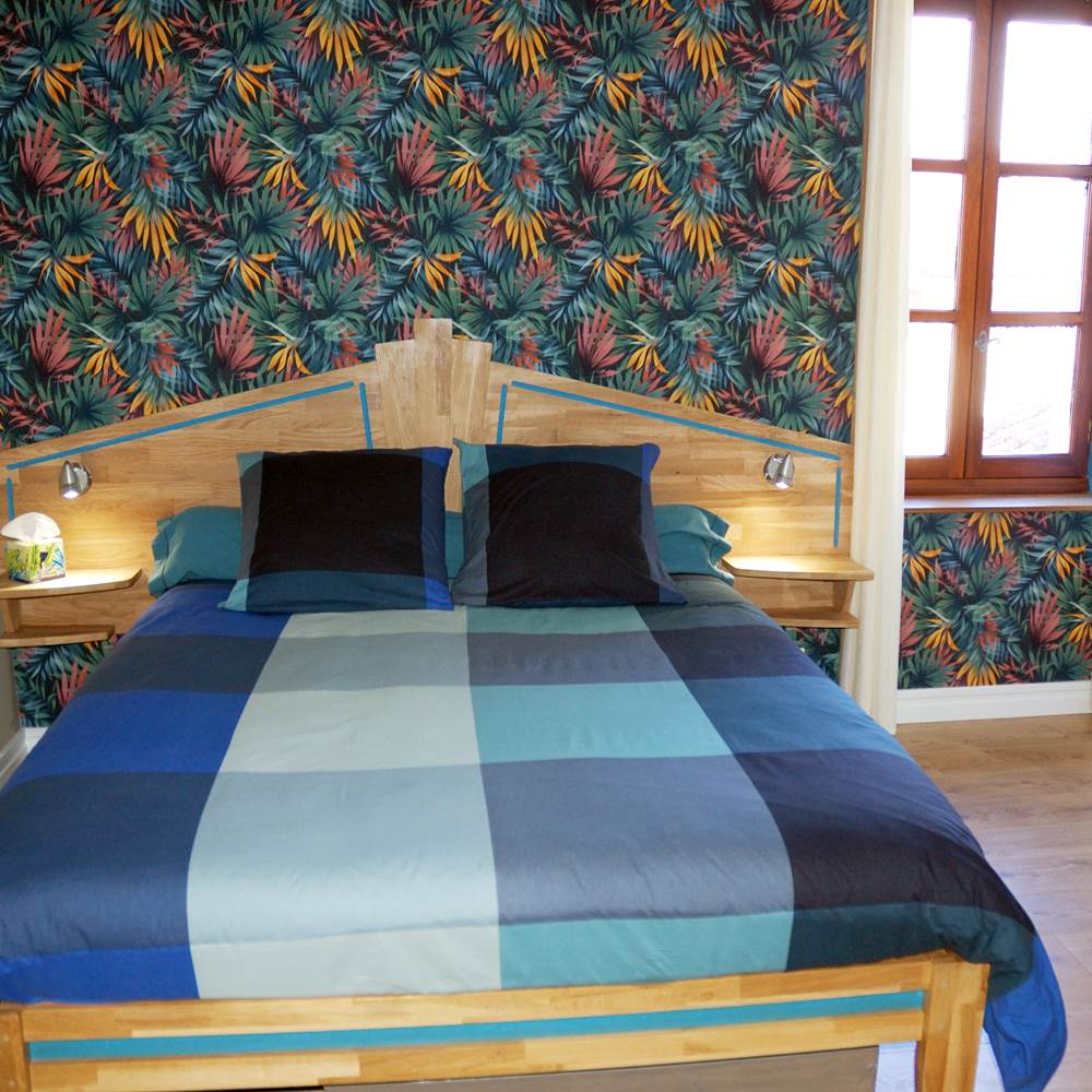 Chambre Gascogne Triple / 1 lit Queen & 1 lit simple - L'HORIZON