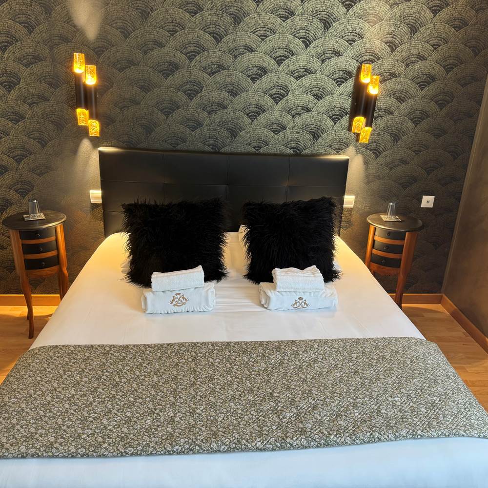 la chambre confort PLUS PMR du Vintage Hôtel à Quimperlé-presta