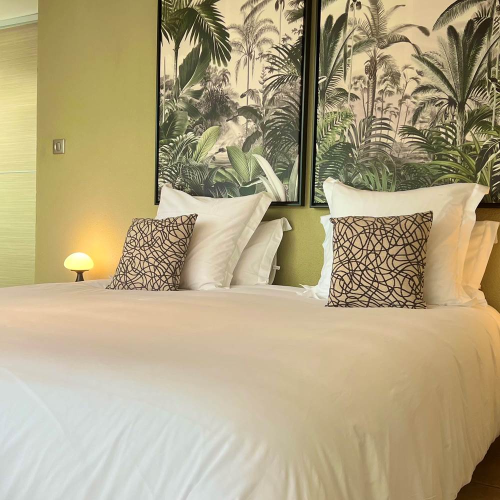 Chambre Galabé 9 - La villa des cannes - Sainte Marie - île de la  Reunion-presta