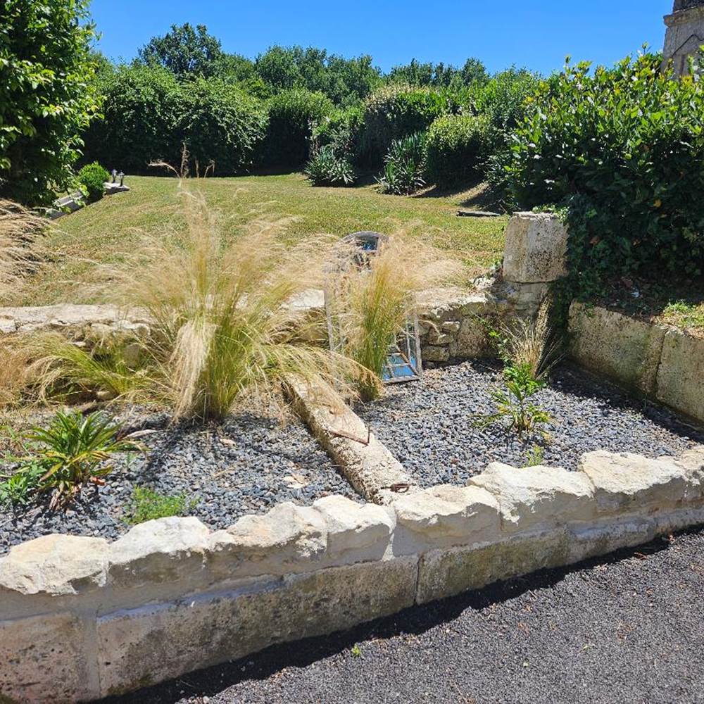 Planted old wood shed area-presta